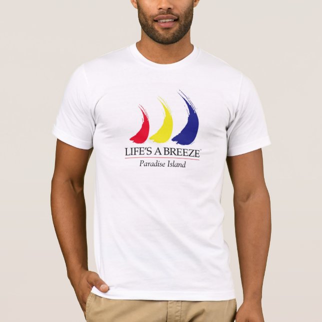 Camiseta A vida é uma ilha de (Frente)