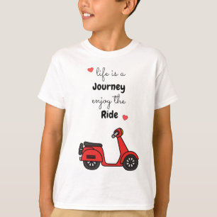 Camiseta A Vida é uma Jornada, Aproveite a Viagem