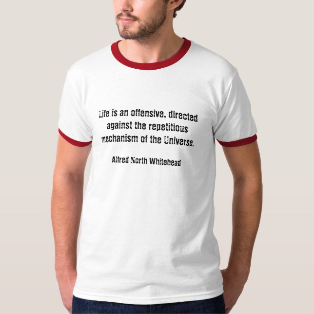 Camiseta A vida é uma ofensiva (Frente)