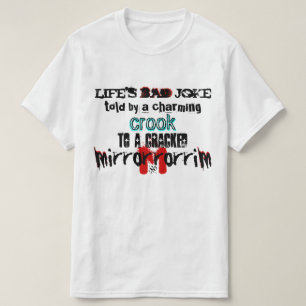 Camiseta A vida é uma piada ruim