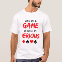 A vida é uma ponte de jogo é um jogo de cartas sér