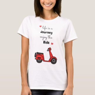 Camiseta A Vida é uma Viagem, Aproveite a Viagem