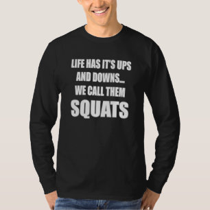 Camiseta A vida é Ups e Downs que chamamos de Quadrinhos