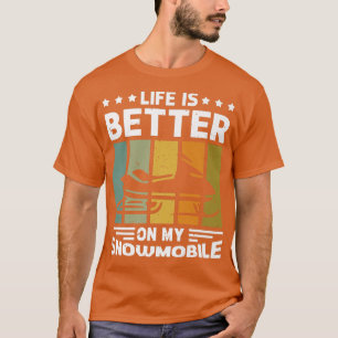 Camiseta A Vida Esportiva Sled É Melhor No Meu Movimento De