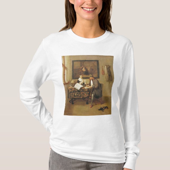 Camiseta A vida estudiosa, 1662 (Frente)