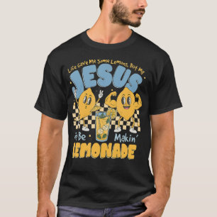 Camiseta A Vida Me Deu Limão Mas Meu Jesus Fez Limonada