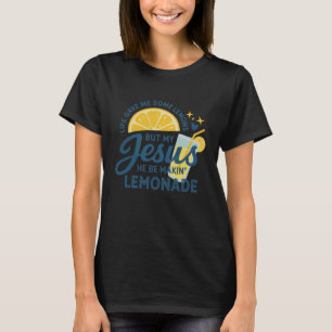 Camiseta A Vida Me Deu Limões Mas Meu Jesus Faz Limonada