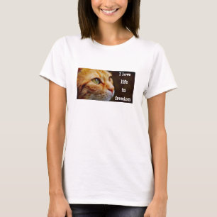 Camiseta A vida na liberdade (luz)