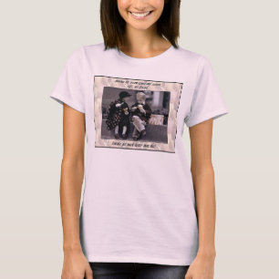 CAMISETA A VIDA NÃO CONSEGUE MELHORAR