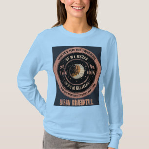 Camiseta A Vida Não É Ensaio – Modelo de Logotipo de Capuz
