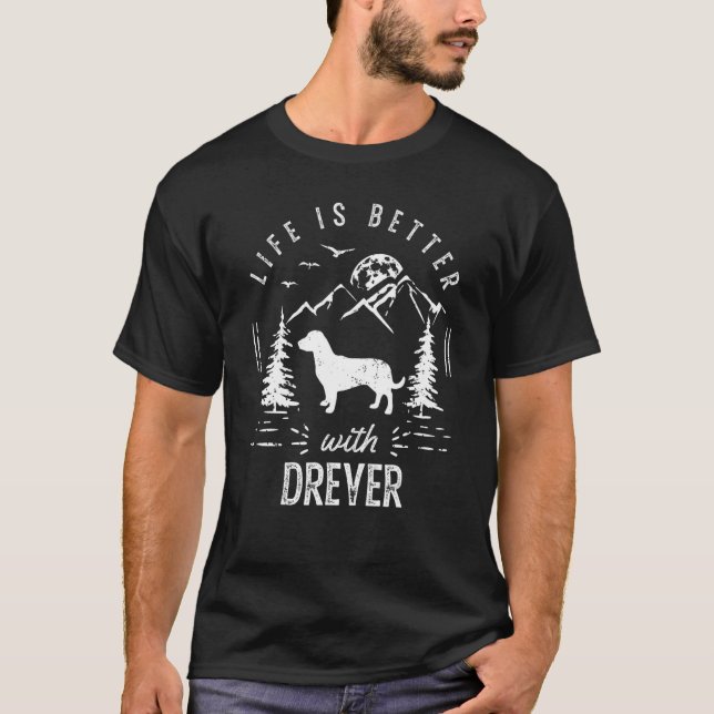 Camiseta A vida no servidor é melhor o Pai da mãe (Frente)