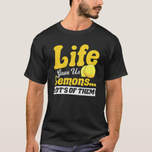 Camiseta A Vida Nos Deu Limões Muitos Deles Para A Lemonade