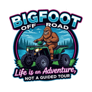 Camiseta A vida off-road do Pé Grande é uma Aventura