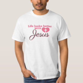 Camiseta A Vida Parece Melhor Com Jesus
