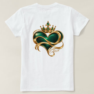 Camiseta a vida provavelmente é melhor do outro lado c/ log
