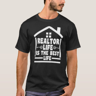Camiseta a vida real é a melhor área imobiliária