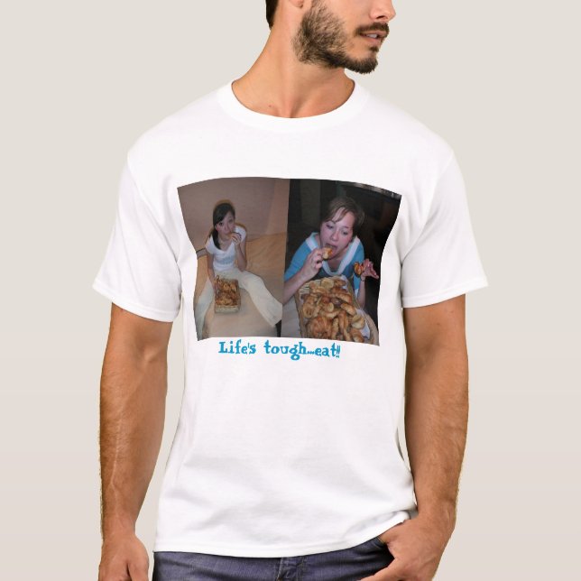 Camiseta A vida resistente… come!! (Frente)