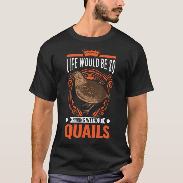 Camiseta A Vida Seria Tão Chata Sem Caçadas (Frente)