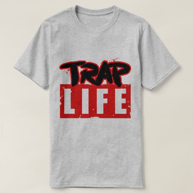 Camiseta A Vida Trap (Frente do Design)