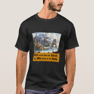 Camiseta A vida vem da Terra