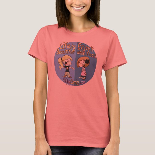 Camiseta A vidaÉLindaTee (Frente)