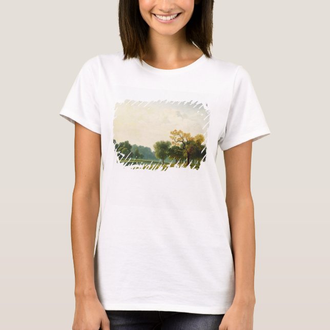 Camiseta A View of the Serpentine, 1815 (oil on canvas) (Frente)