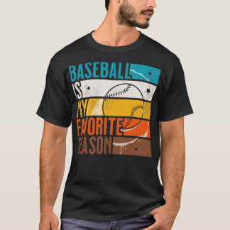 Camiseta A Vintage Baseball É Minha Época Favorita