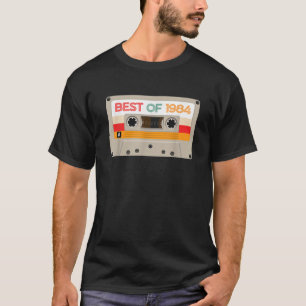 Camiseta A Vintage Cassette Tape Birthday Oferece Nascer Na