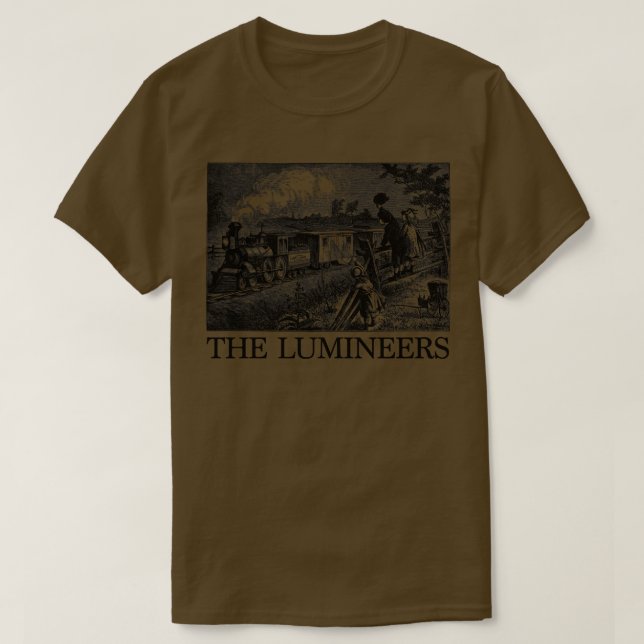 Camiseta A Vintage dos Lumineers (Frente do Design)