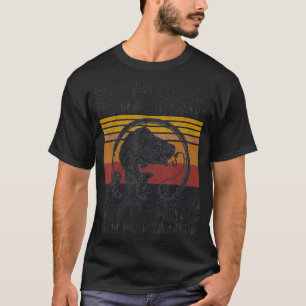 Camiseta A Vintage School É Importante, Mas A Pesca É Impor