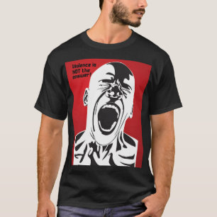 Camiseta A violência NÃO é a resposta!