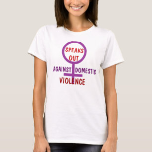 Camiseta A VIOLÊNCIA que DOMÉSTICA é FALA PARA FORA o