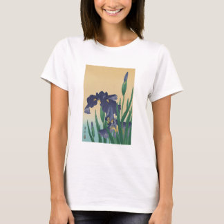 Camiseta A violeta clássica de Ukiyo-e do japonês do