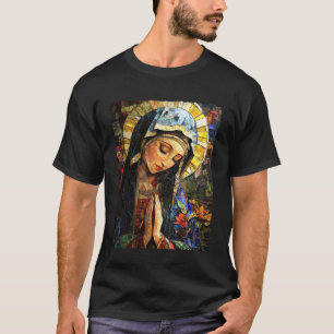 Camiseta A Virgem Maria Católica