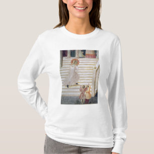 Camiseta A Virgem Maria que ascensão a escadaria