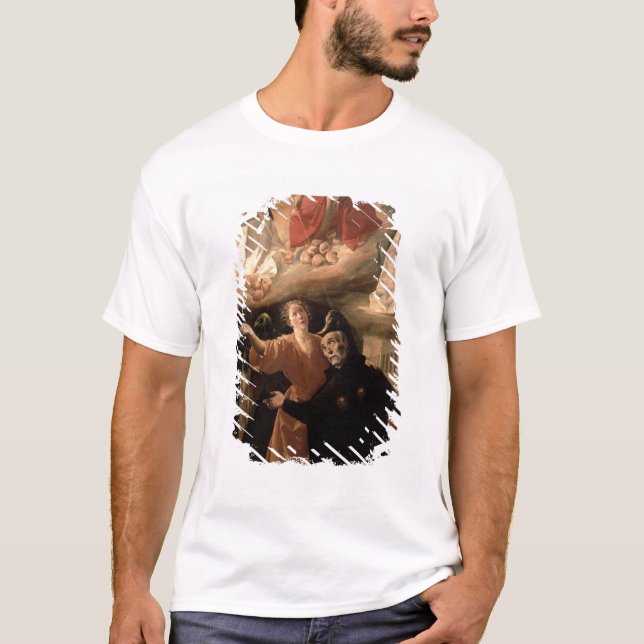 Camiseta A visão de St. Alphonsus Rodriguez (Frente)