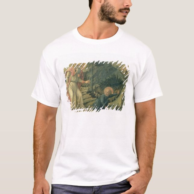 Camiseta A visão de St Augustine, 1450's atrasado (Frente)