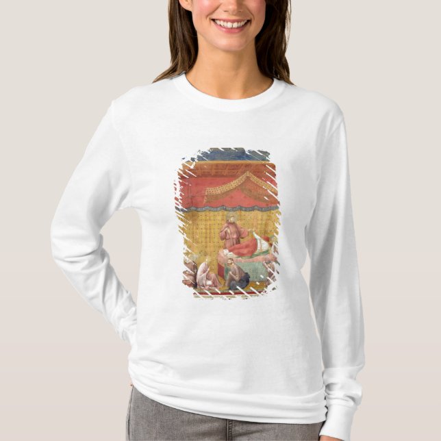 Camiseta A visão do papa Gregory IX 1297-99 (Frente)