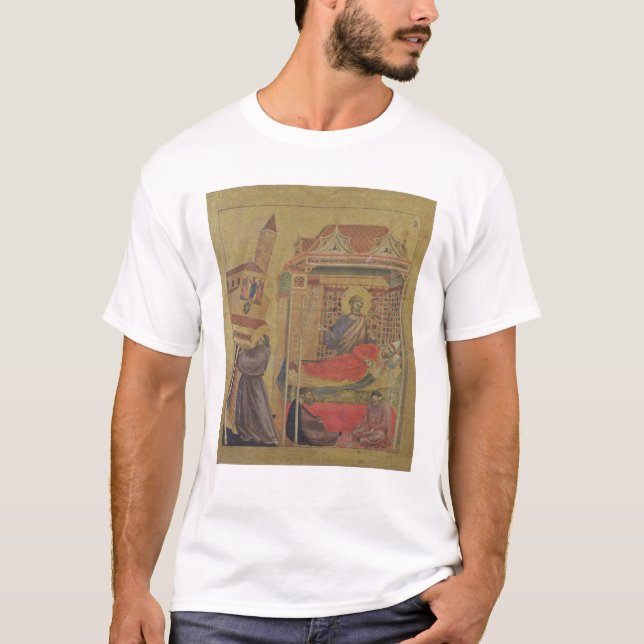 Camiseta A visão do papa Inocente III, c.1295-1300 (Frente)