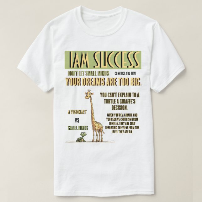 CAMISETA A VISIONARY (Frente do Design)