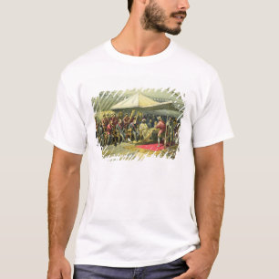 Camiseta A visita do retorno do vice-rei ao Maharajah o