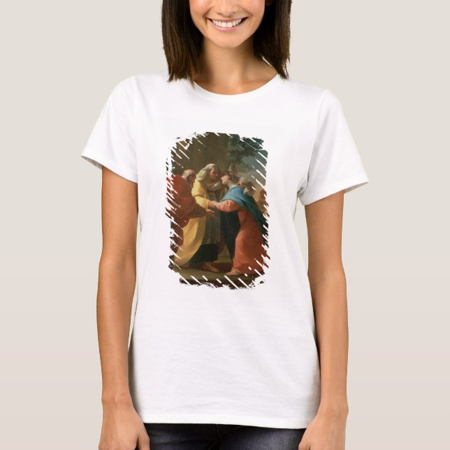 Camiseta A Visitação (óleo na canvas) (Frente)