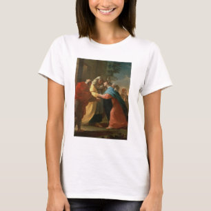 Camiseta A Visitação (óleo na canvas)
