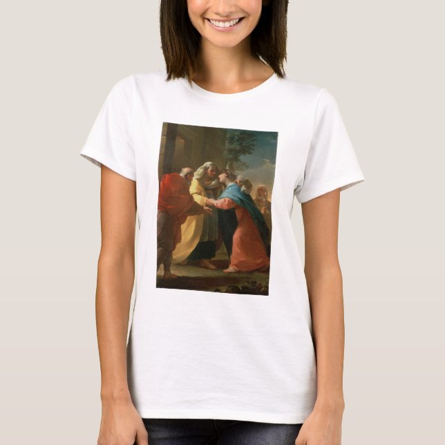 Camiseta A Visitação (óleo na canvas) (Frente)