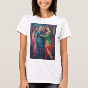 Camiseta A Visitação por Pontormo Arte Fina Maneirista