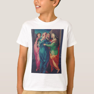 Camiseta A Visitação por Pontormo Arte Fina Maneirista