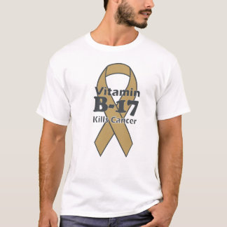Camiseta A vitamina B-17 mata o cancer