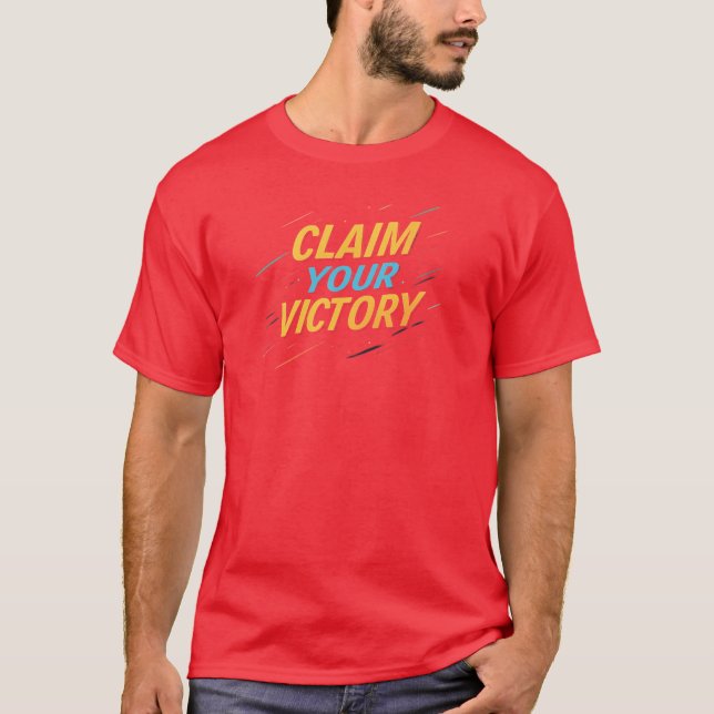 Camiseta "A vitória é tua" (Frente)