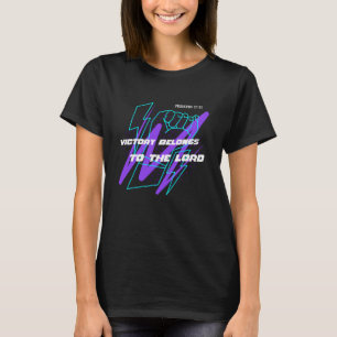 Camiseta A Vitória Pertence Ao Senhor Christian Athletes