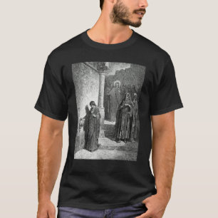Camiseta A Viúva Mite Gustave Dore Arte Bíblica